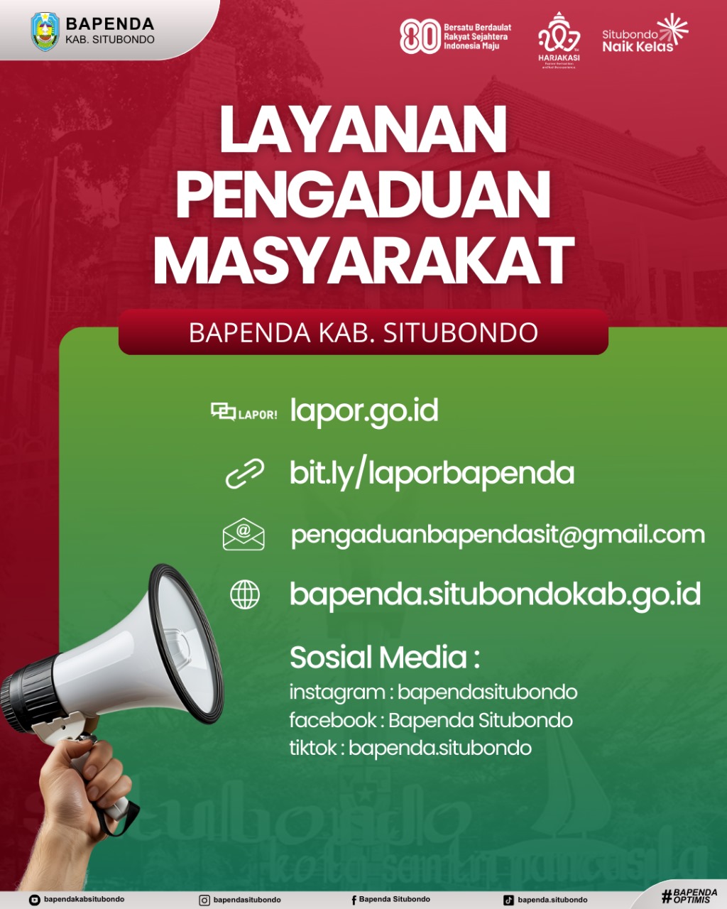Layanan Pengaduan Masyarakat